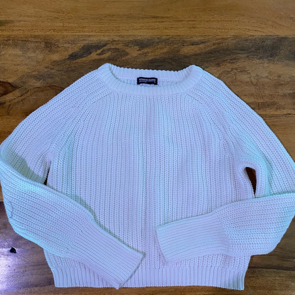 Classic White Sweater